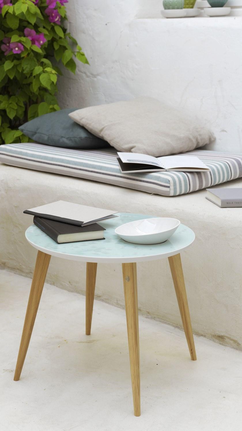 Lladró Круглый журнальный столик из фарфора Moment 01040218 - Вид №2