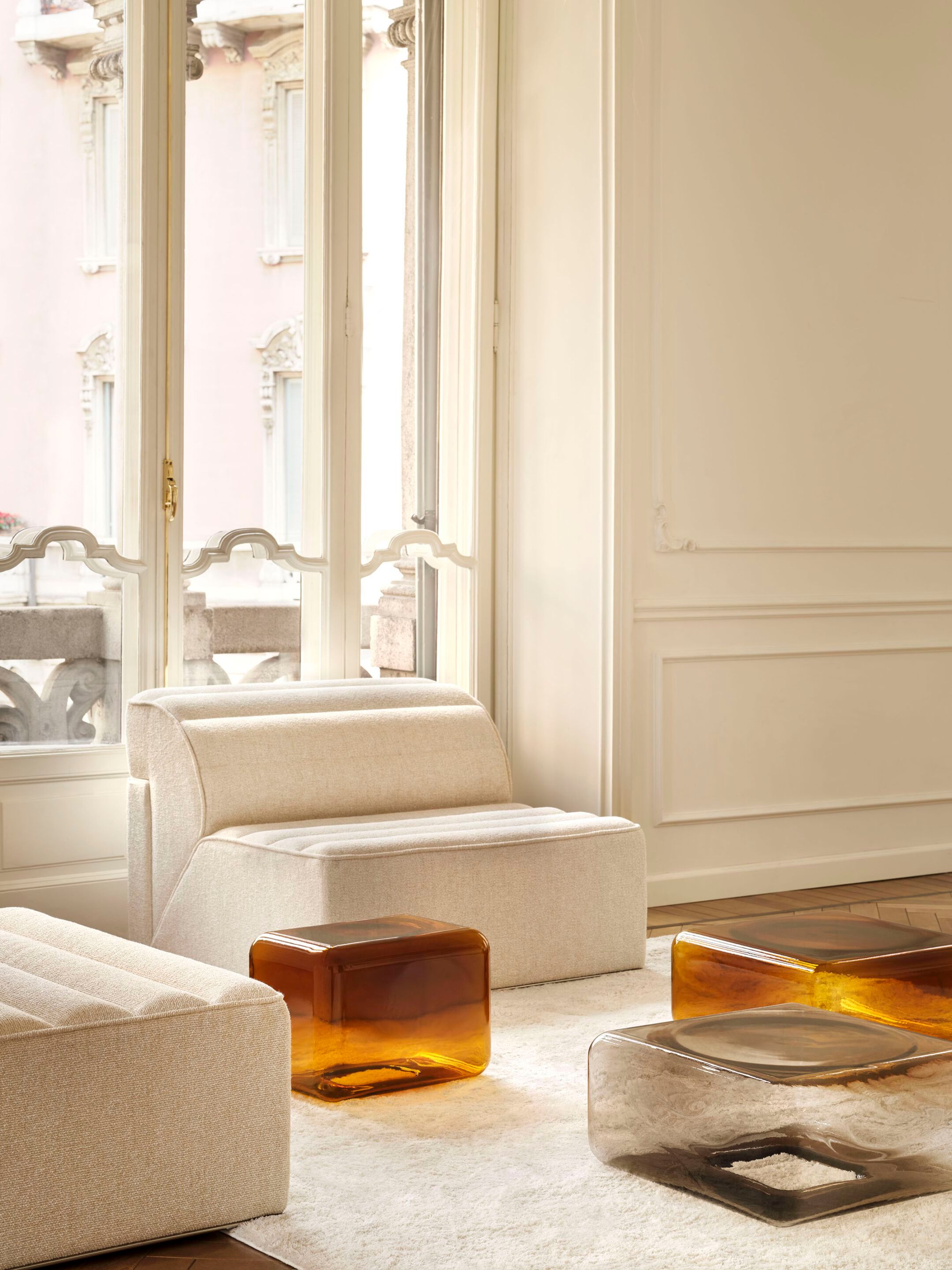 Журнальный столик из дутого стекла ACERBIS LOKUM ARCH-00092497 - Вид №12