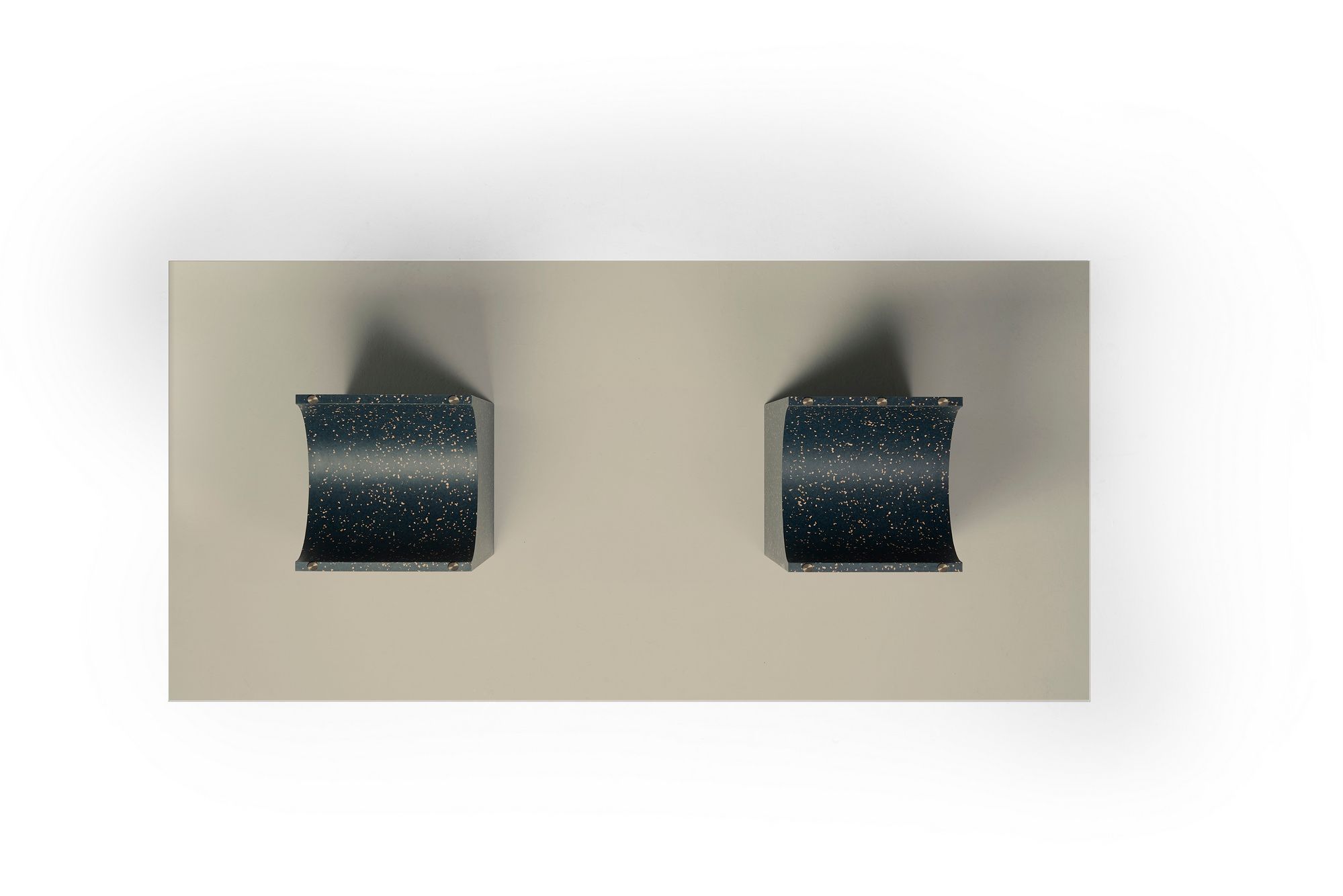 Прямоугольный стол со стеклянной столешницей и основанием IQ Surface SANCAL Vestige ARCH-00141491 - Вид №2