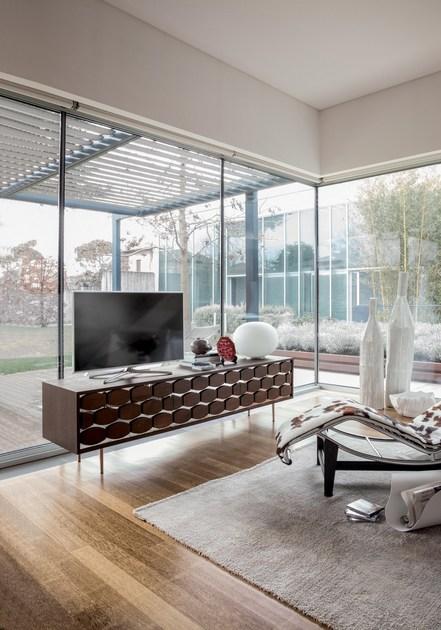 Tonin Casa Тумба под ТВ / буфет из фанерованной древесины Honey sun-id-1450536 - Вид №6