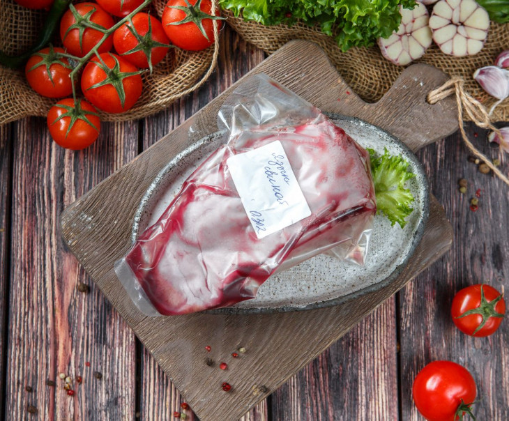 4974 Язык свиной (замороженный) Вкусляндия  - Вид №2