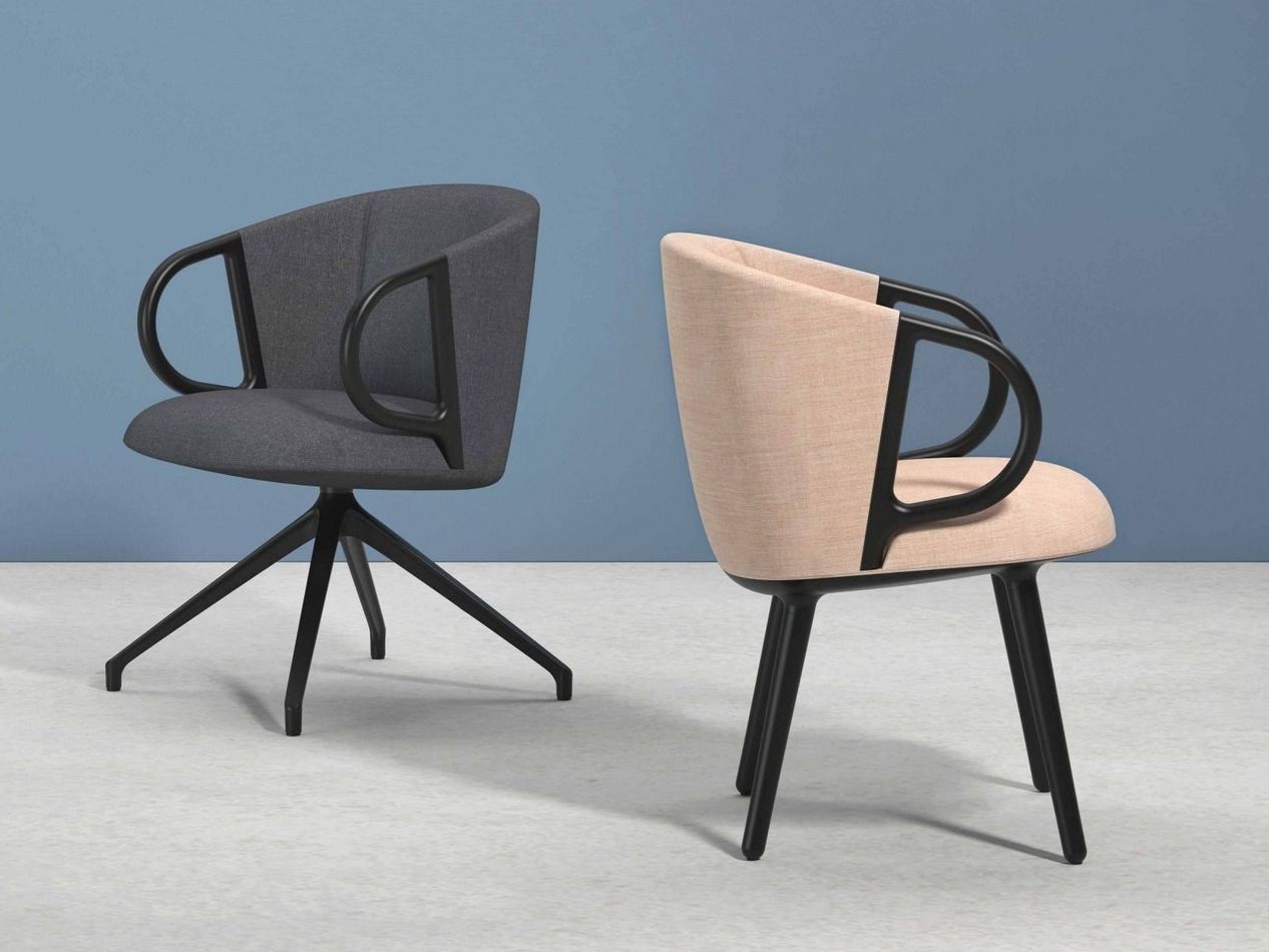 Вращающееся кресло на сиденье из ткани GABER Cucaracha ARCH-00036787 - Вид №4