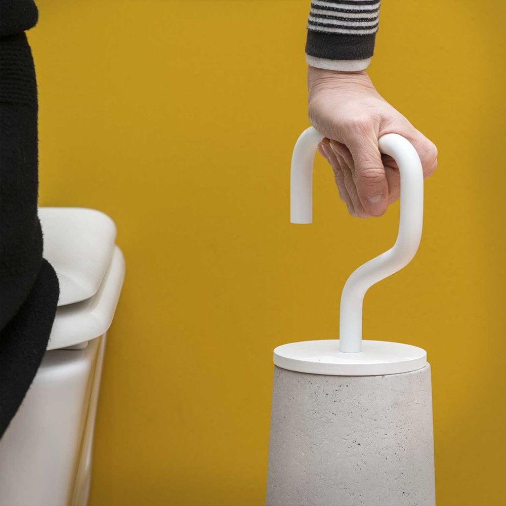 EVSCPBCEVER Life Design Держатель для ершика с ручкой - Street Street белый - Вид №3