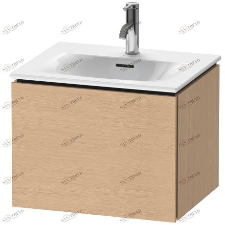 LC613401212 L-Cube Тумбочка подвесная Дуб брашированный, натуральный шпон Duravit