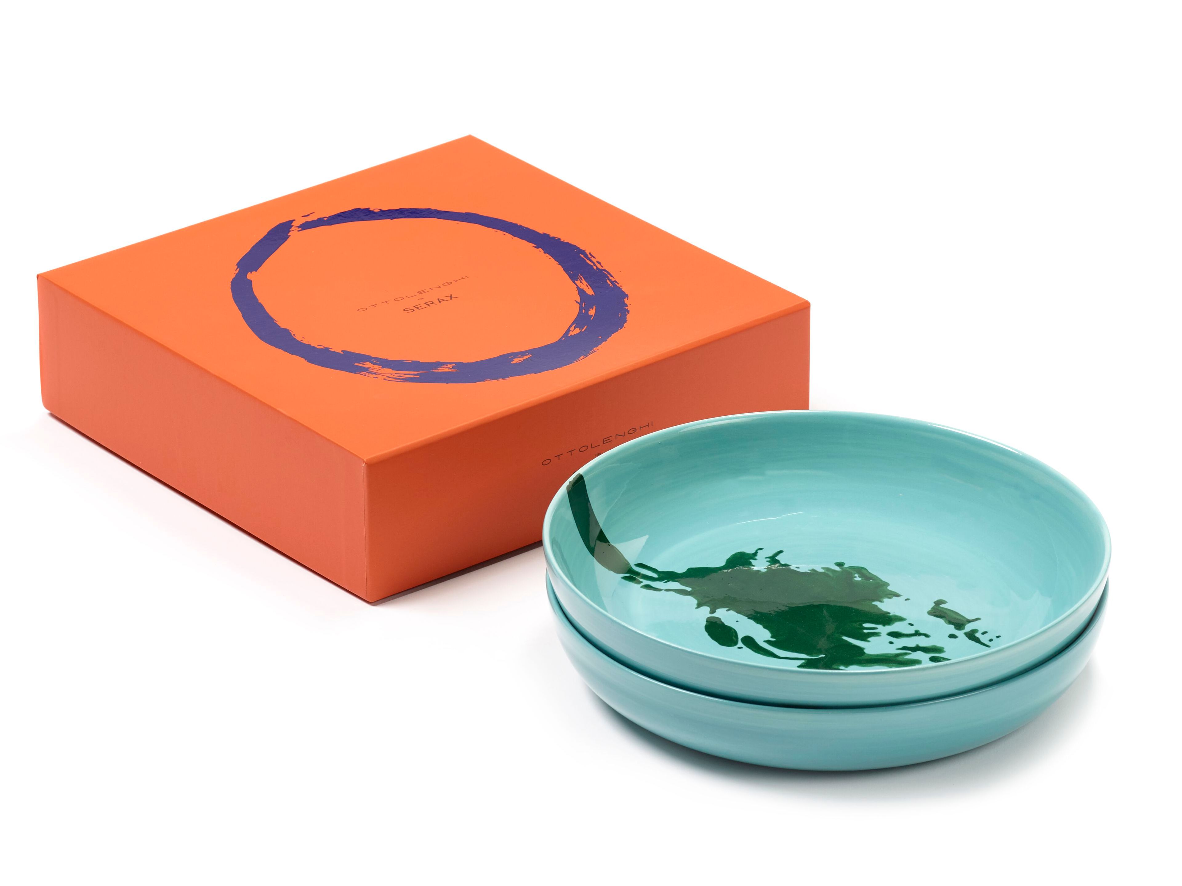Глазурованная фарфоровая тарелка Serax Ottolenghi Feast ARCH-00076467 - Вид №15