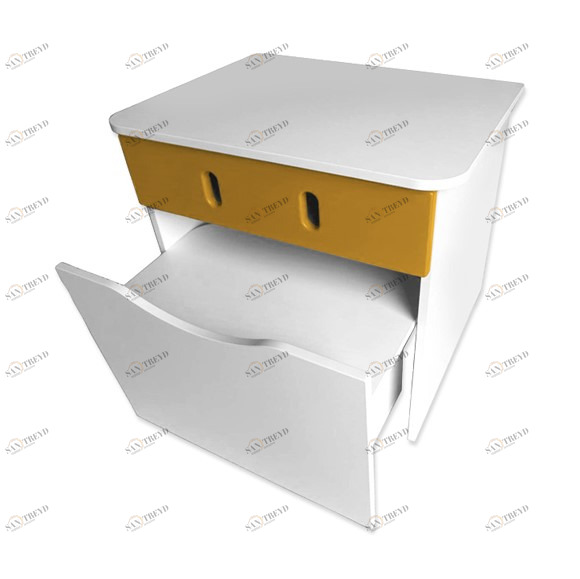 Детский игровой стол "Находчивый Фредди" МАНДАРИН ЧУДИКИ 178777 Белый Santreyd 