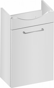 42770 Напольный шкаф под мойку IFO Spira с дверцей, Ш = 375 мм, Ш1 = 400 мм, белый