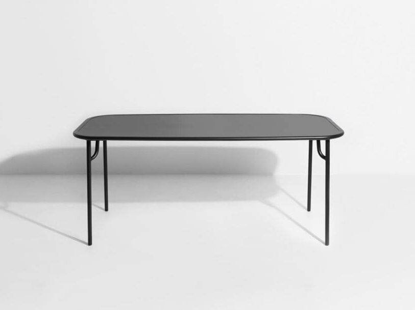 Алюминиевый прямоугольный садовый стол с порошковым покрытием In Stock Petite Friture ARCH-00139749