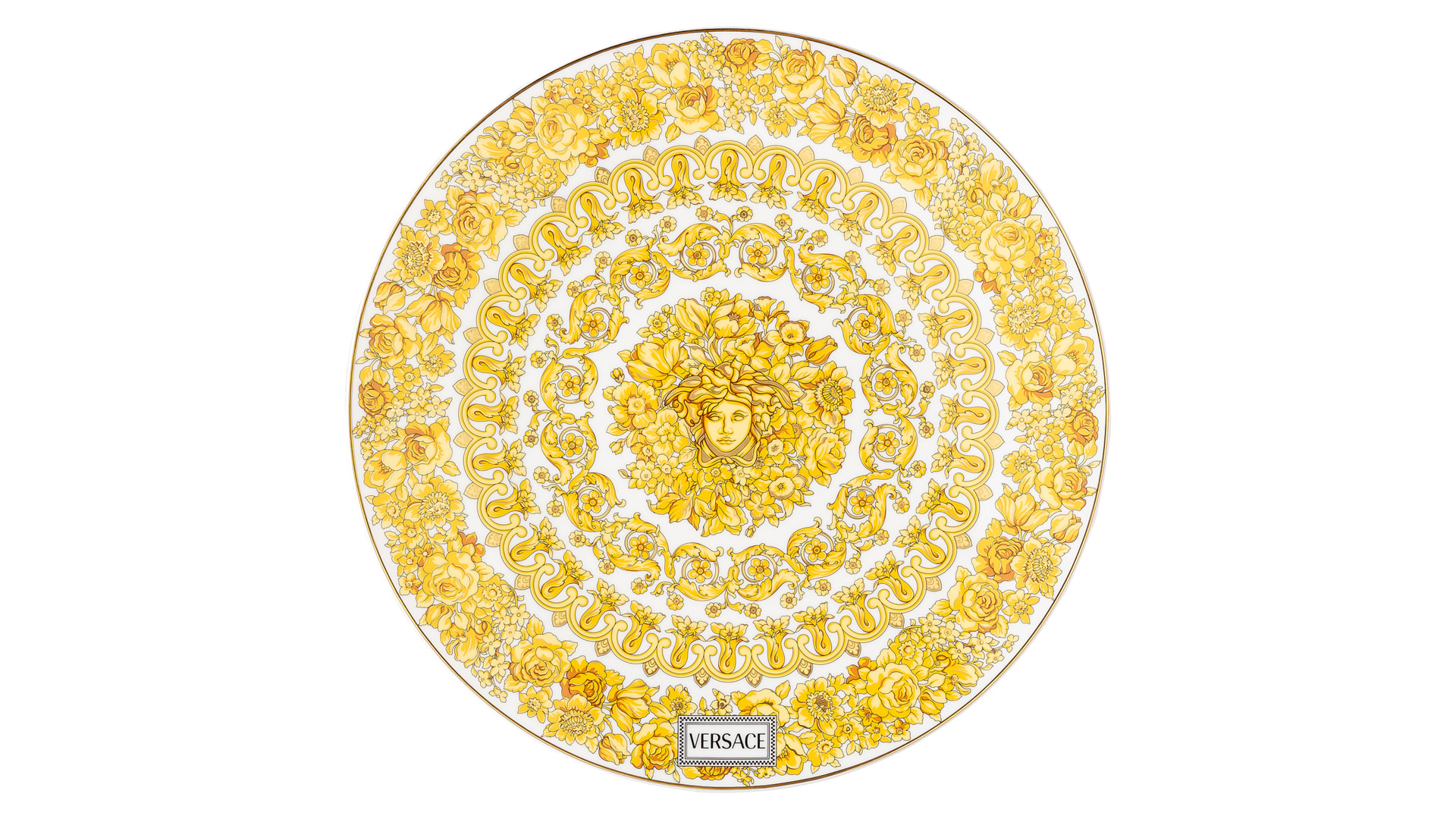 10661001 Rosenthal Versace Сервиз столовый Rosenthal Versace Медуза Рапсодия на 6 персон 27 предметов, фарфор Фарфор  - Вид №3