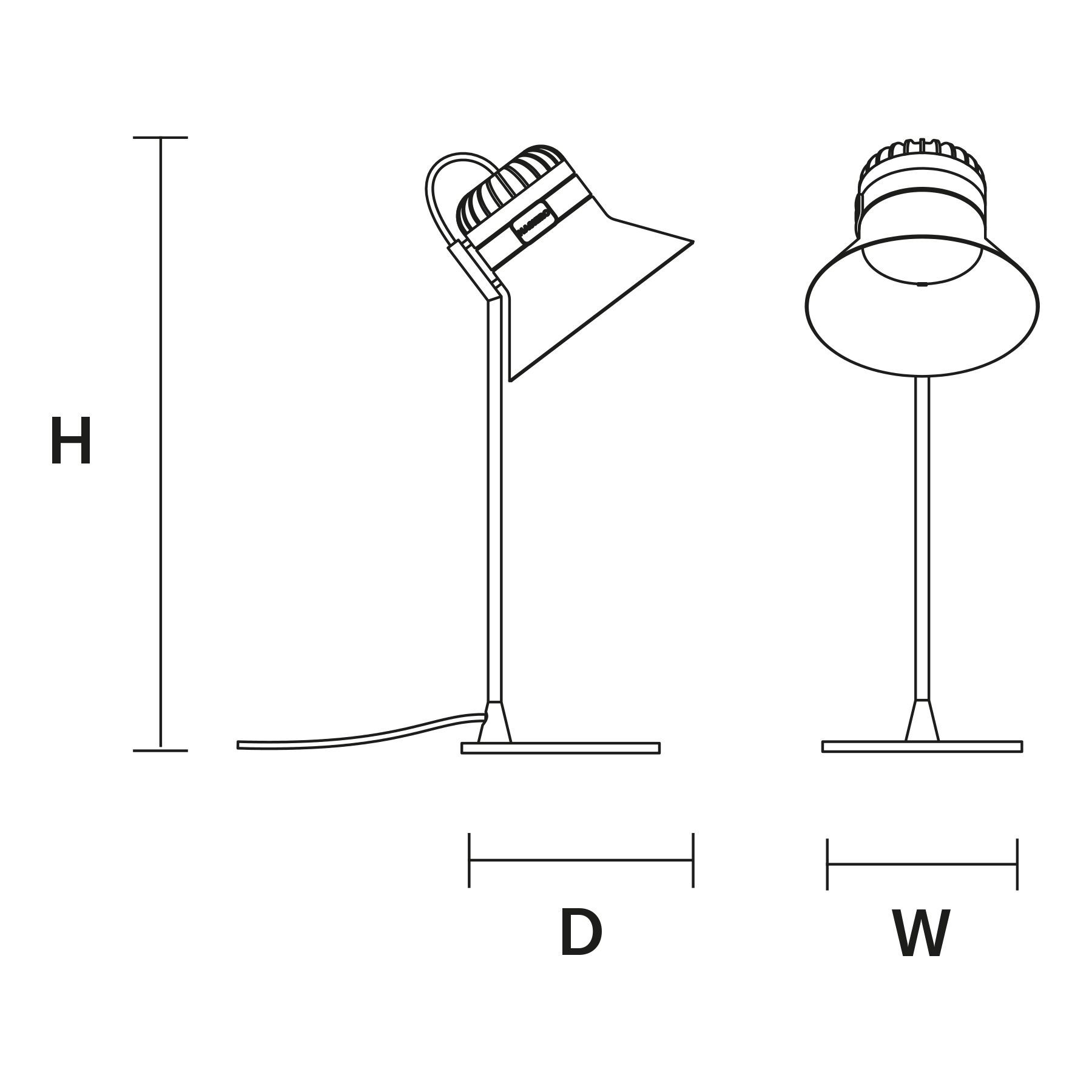 Настольная лампа из матового стекла Masiero Cordea ARCH-00079602 - Вид №2
