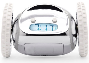 SK CLOCKY 3 Будильник с сюрпризом clocky металлик Suck UK