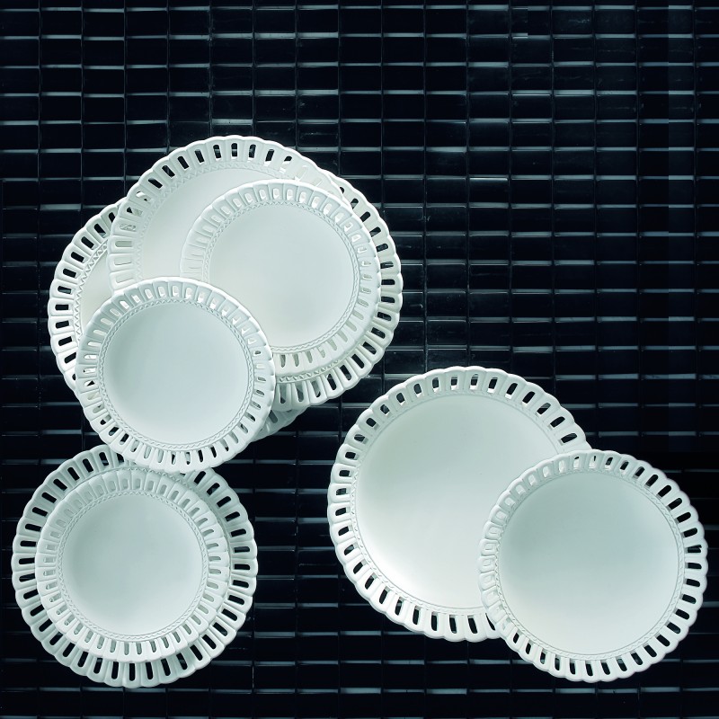 69T/BBIX12 Вазо Шик Фифти Adriani e Rossi белый 