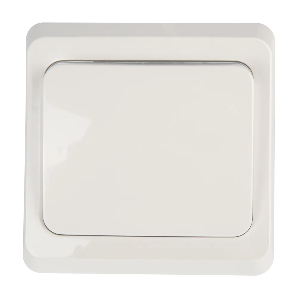 Выключатель SYSTEME ELECTRIC Этюд одноклавишный белый глянцевый 11300607 STLM-0001166