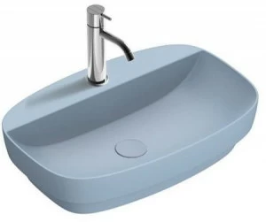 Подвесная раковина настенная овальная CERAMICA CATALANO Colori белая