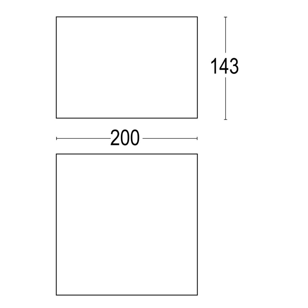 Box 1C Dark SQ 4L Ghidini Box C Dark SQ .01 Белый (Матовый)  - Вид №1