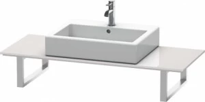 XL011C02727 X-Large Консоль для накладных раковин и встраиваемых умывальников Белая сирень, глянцевый лак