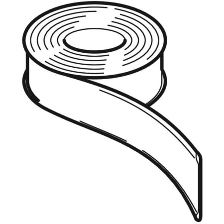 370.846.00.1 Уплотняющая лента Geberit для хомутов Geberit  - Вид №1