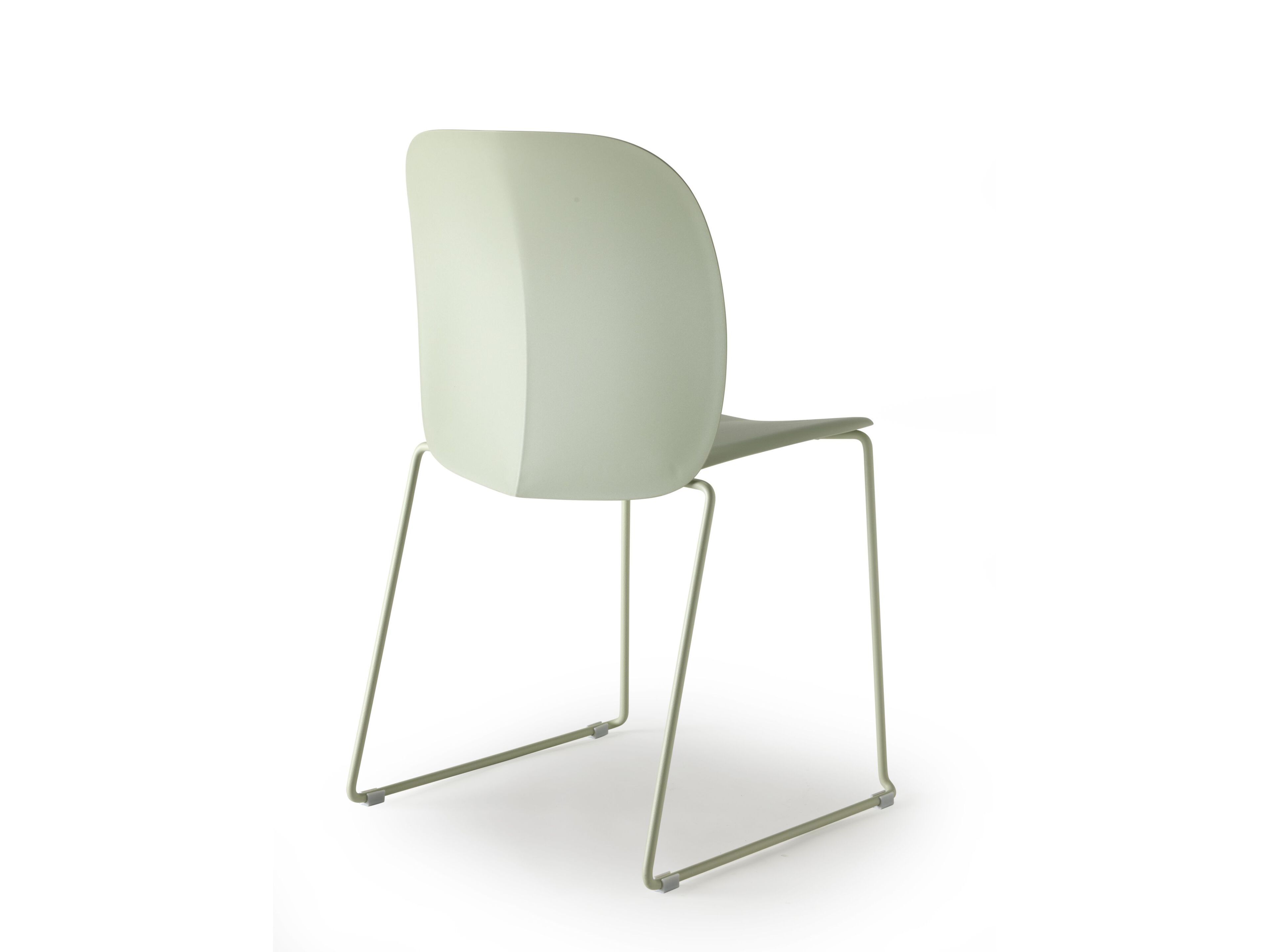 Рециркулированный пластиковый стул с металлическими ножками S-CAB Mentha ARCH-00121809 - Вид №3
