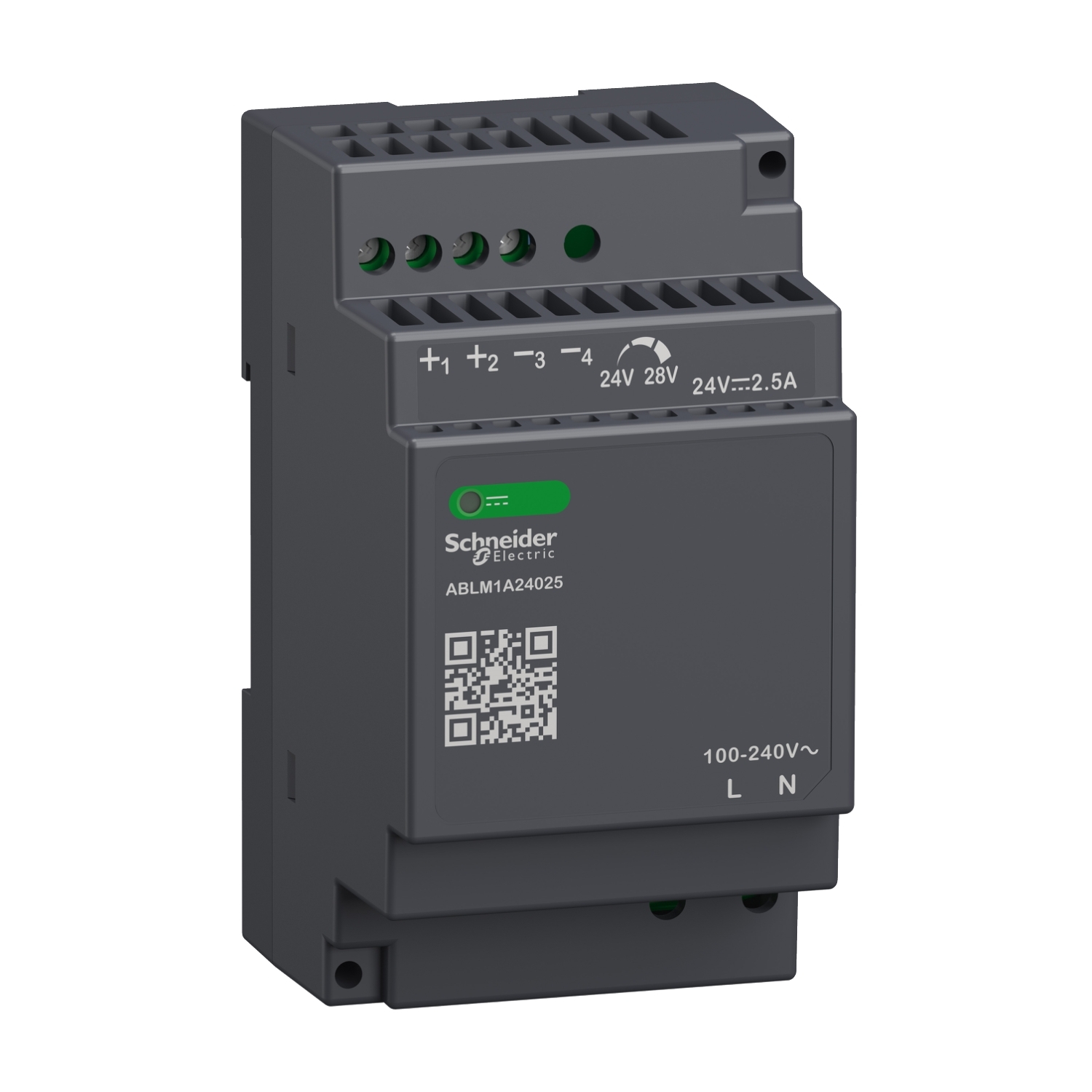 ABLM1A24025 ABL MODICON модульный блок питания 24В, 60Вт Schneider Electric 