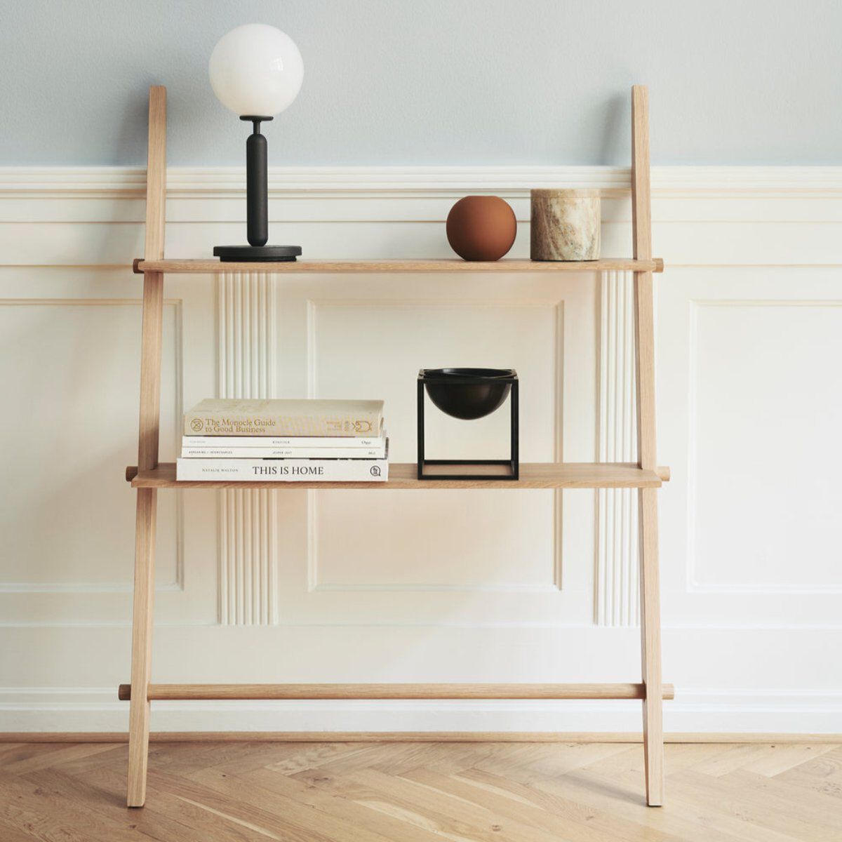 Дубовая консоль с полками In Stock We Do Wood ARCH-00050745 - Вид №1