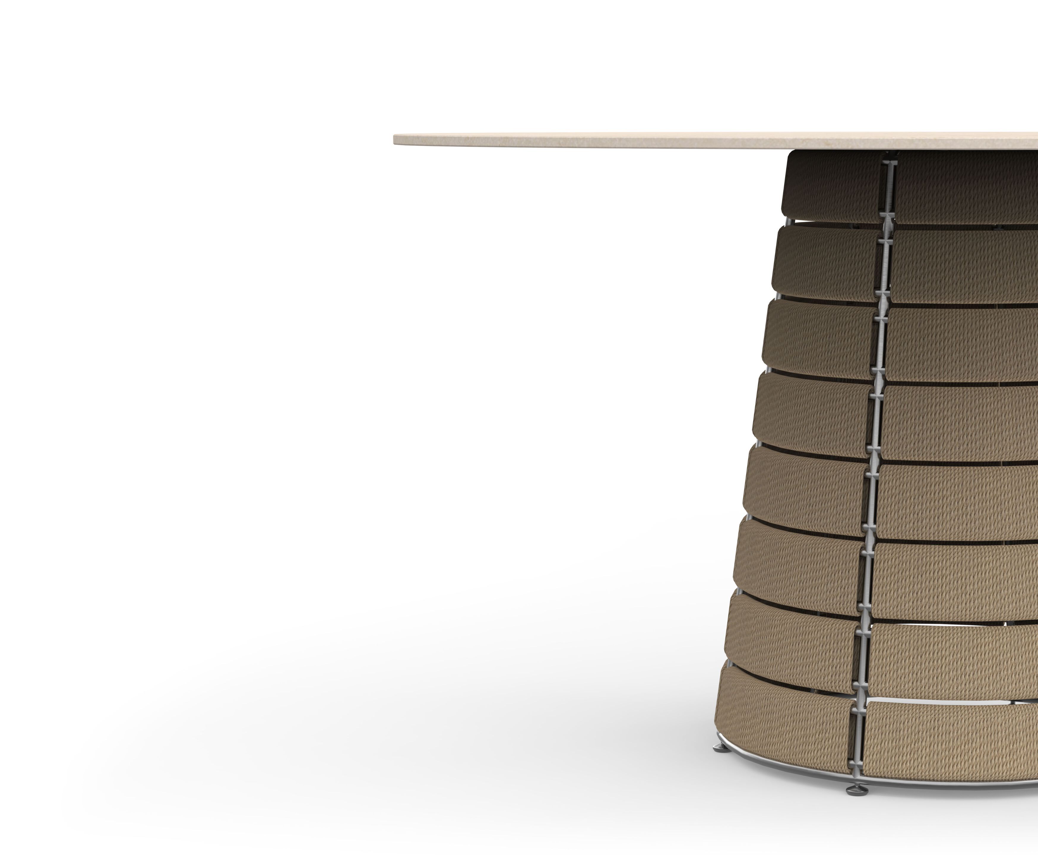 Круглый садовый стол GANDIABLASCO шнур ARCH-00033553 - Вид №1