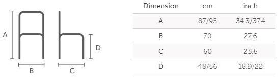 Midj Поворотное офисное кресло из ткани с 5 спицами Dalia sun-id-1424879 - Вид №1