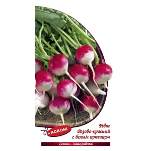 Семена редиса РБК AGRONI - среднеранний сорт с розовыми плодами 89400816