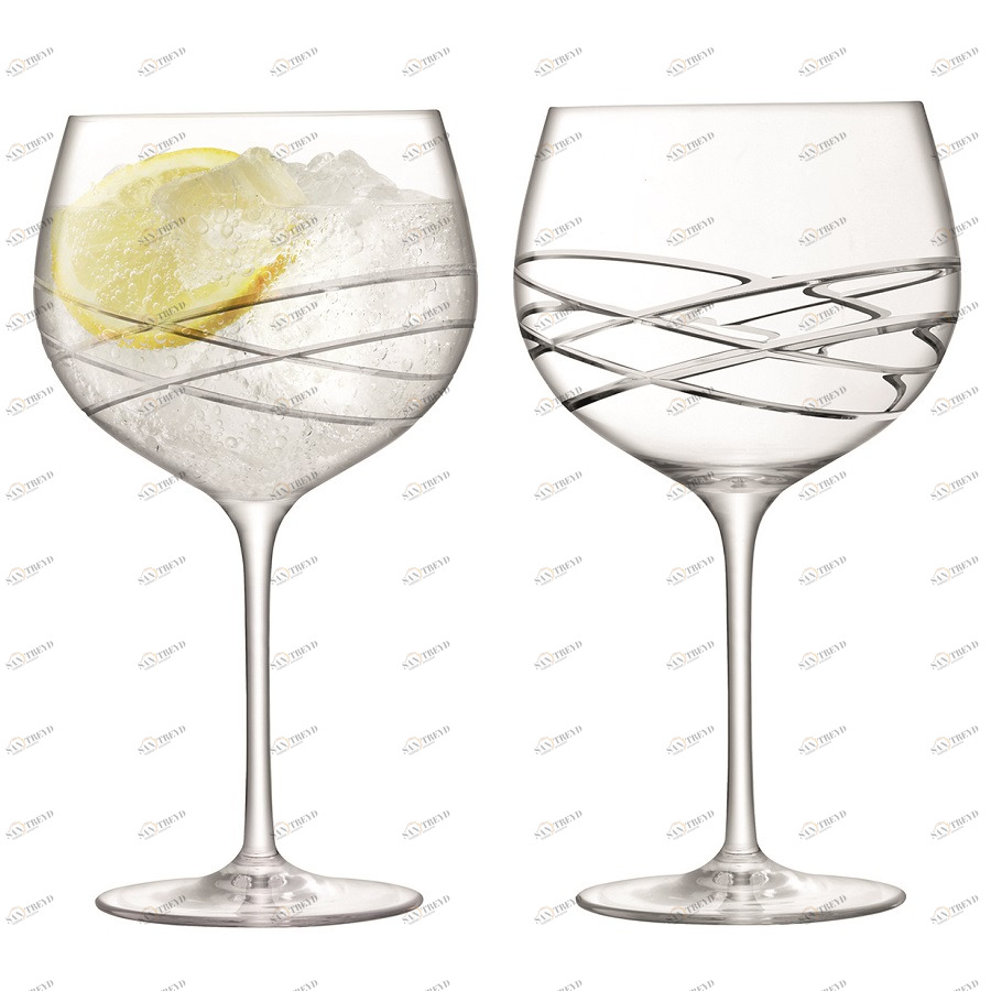 Набор из 2 круглых бокалов 680 мл Balloon wave LSA INTERNATIONAL BALLOON 00-3863213 Прозрачный 