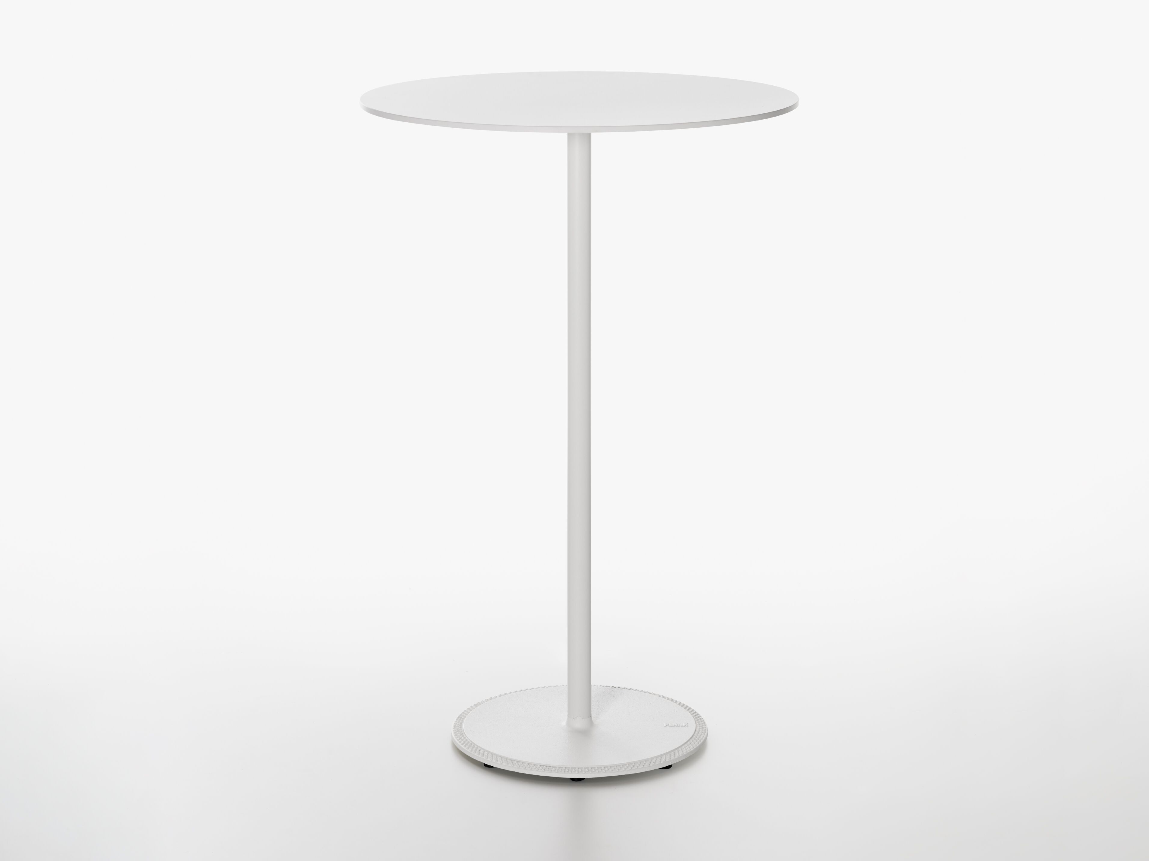 Круглый стол с чугунной основой и столешницей HPL Plank BON ARCH-00092766 - Вид №2