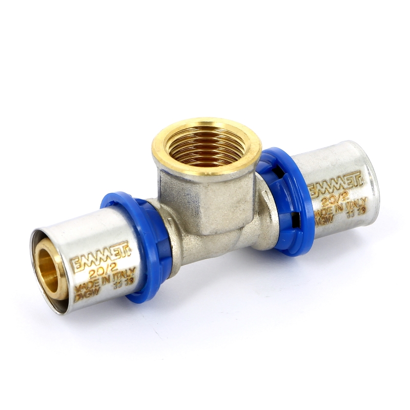 Тройник пресс-В EMMETI 20х1/2"х20 28101404