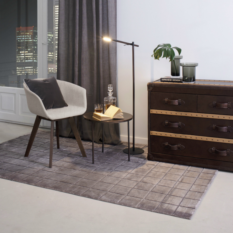 Ковер Gride, 200х300 см, стальной Carpet Decor C1094 - Вид №1