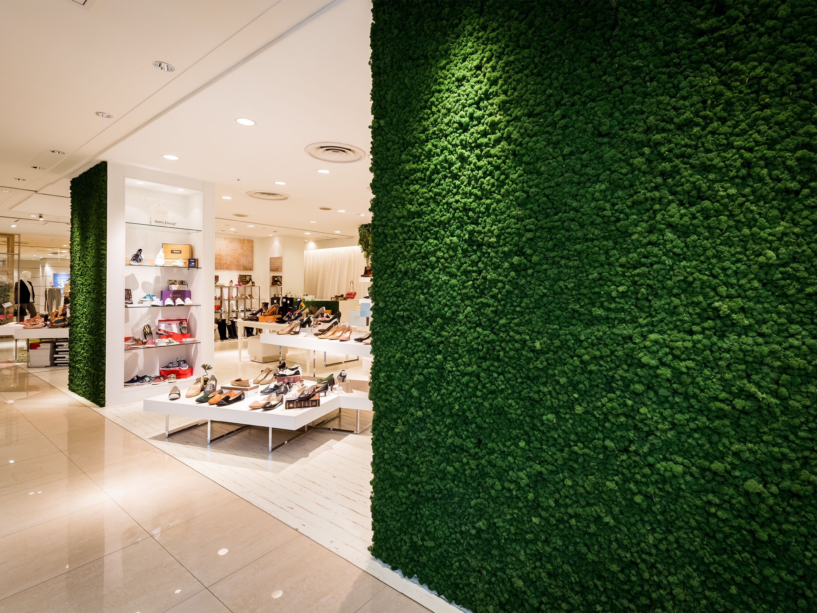 Растительная стена из мха Freund GmbH зеленый ARCH-00125792