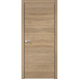 Комплект двери Канзас глухая 90x200 см ПВХ цвет дуб европейский красный без доборов