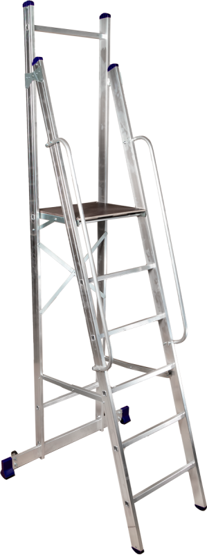 Стремянка профессиональная APE 1406* ALUMET 