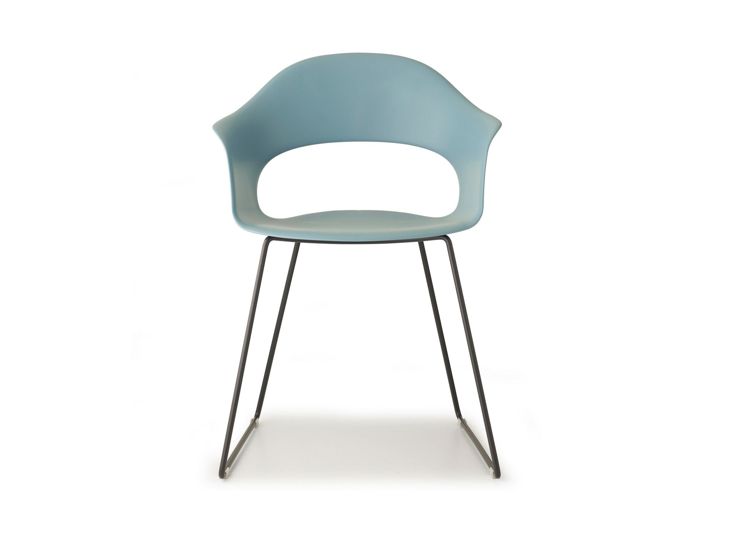 Стул для саней из инженерного пластика с подлокотниками S-CAB Lady B ARCH-00018486