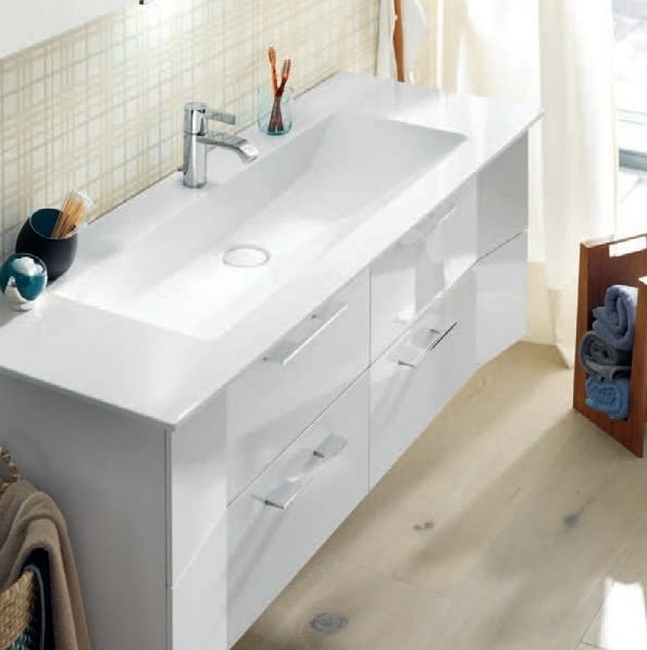 Композиция № 2 Valea Collection комплект мебели для ванной комнаты Burgbad 42336 - Вид №1