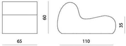 MissoniHome Садовое кресло из ткани со съемным чехлом Virgola sun-id-1378248 - Вид №3