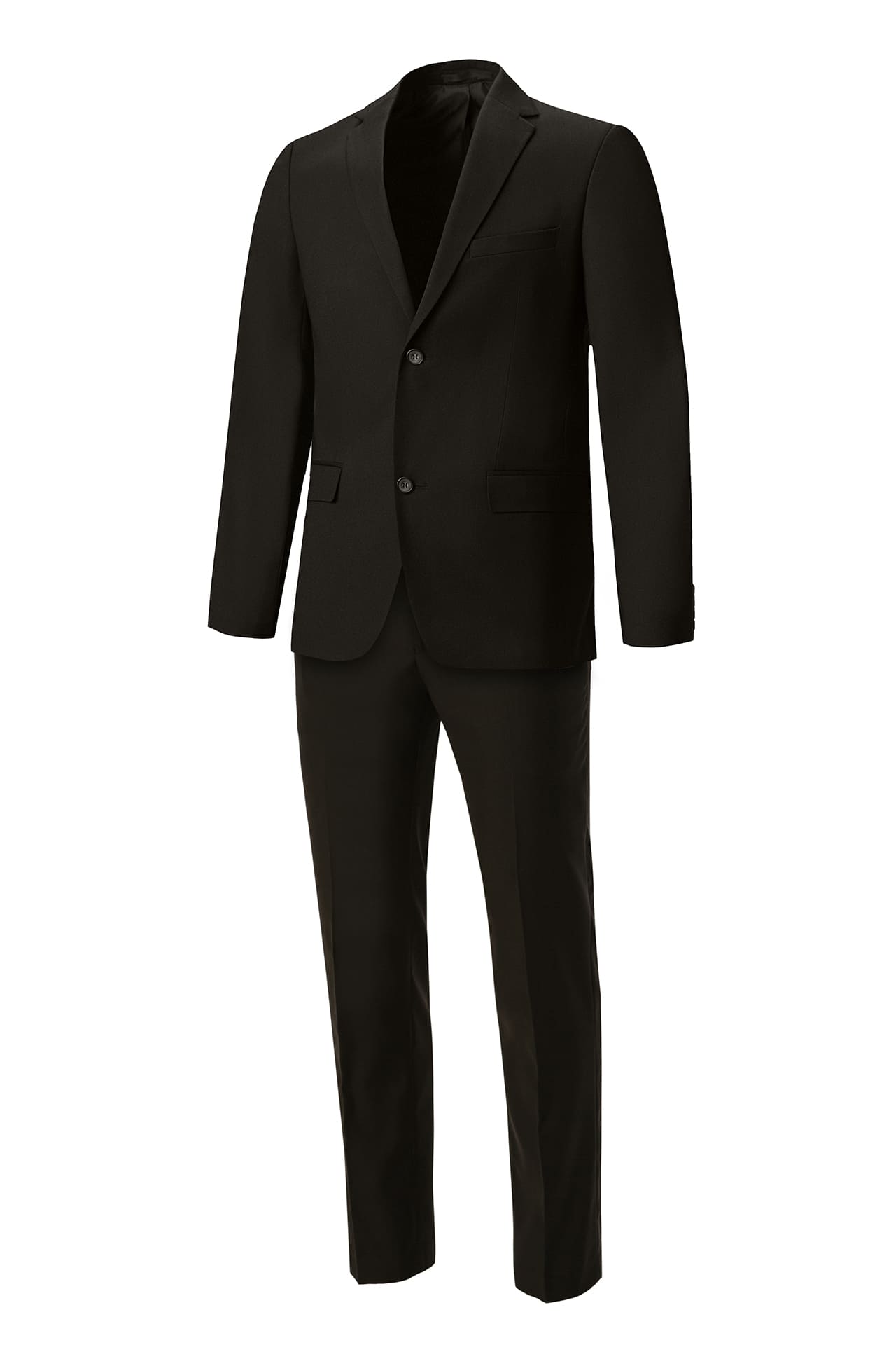 63979 Костюм мужской классический  black El-Risto  Одежда для охранных структур  размер 120 (60)/188 