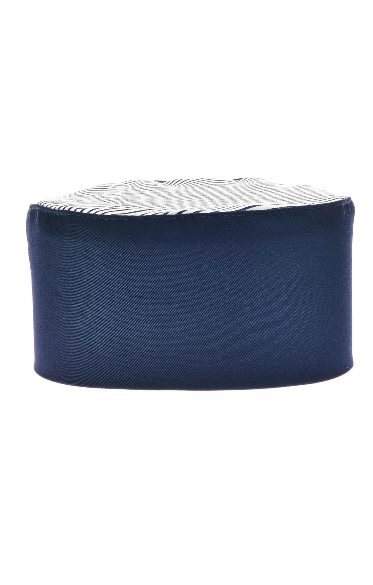 63353 Головной убор "Таблетка" темно-синяя-полоска  Одежда для поваров  размер 55-56 Спецодежда 