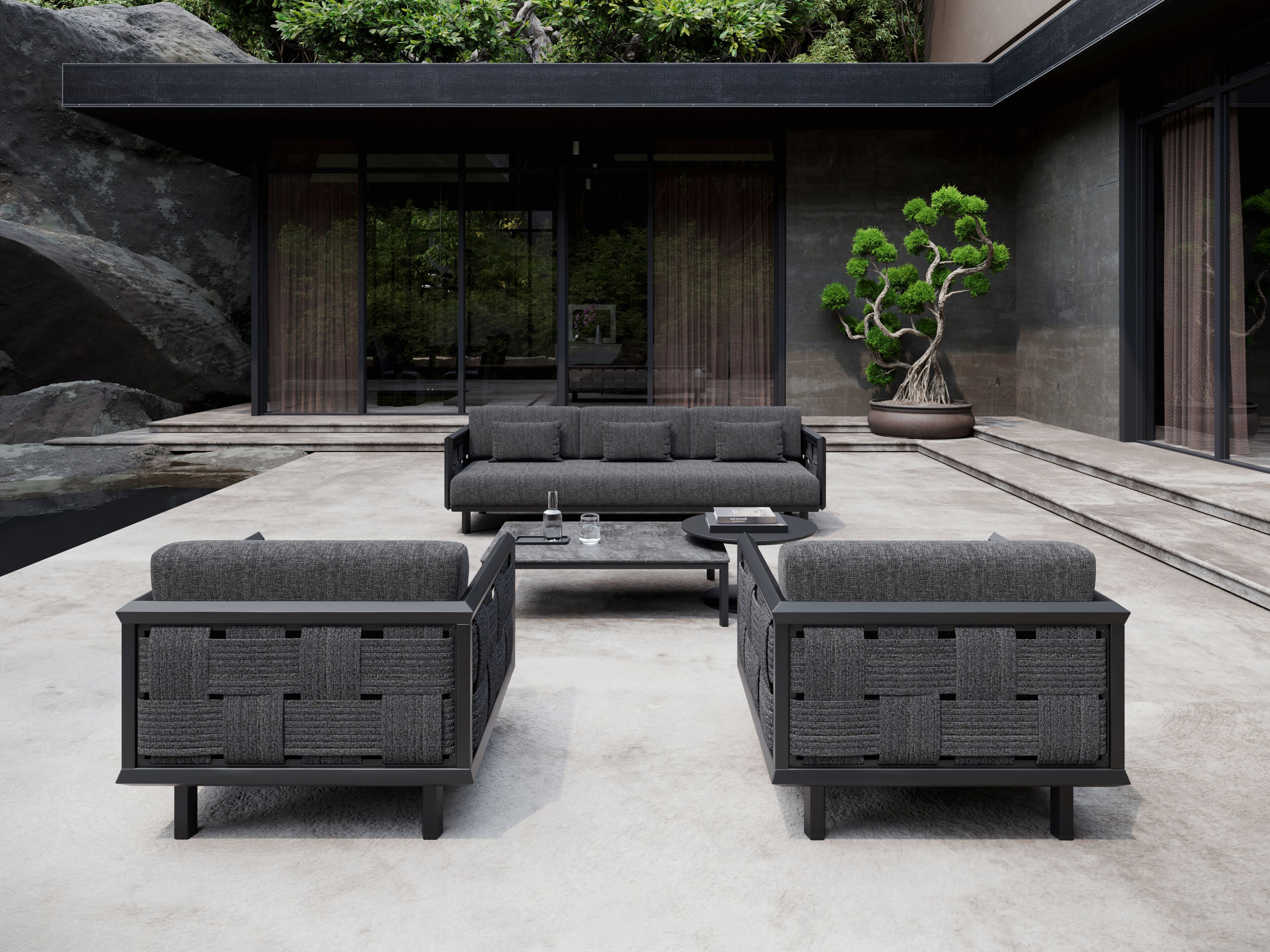 Алюминиевый низкий садовый столик SNOC Éclat ARCH-00016123 - Вид №3