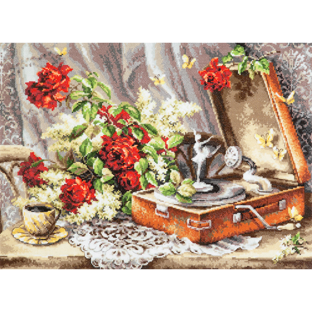 067-04 Ностальгия Набор для вышивания Чудесная Игла 46 х 34 см Чудесная игла 