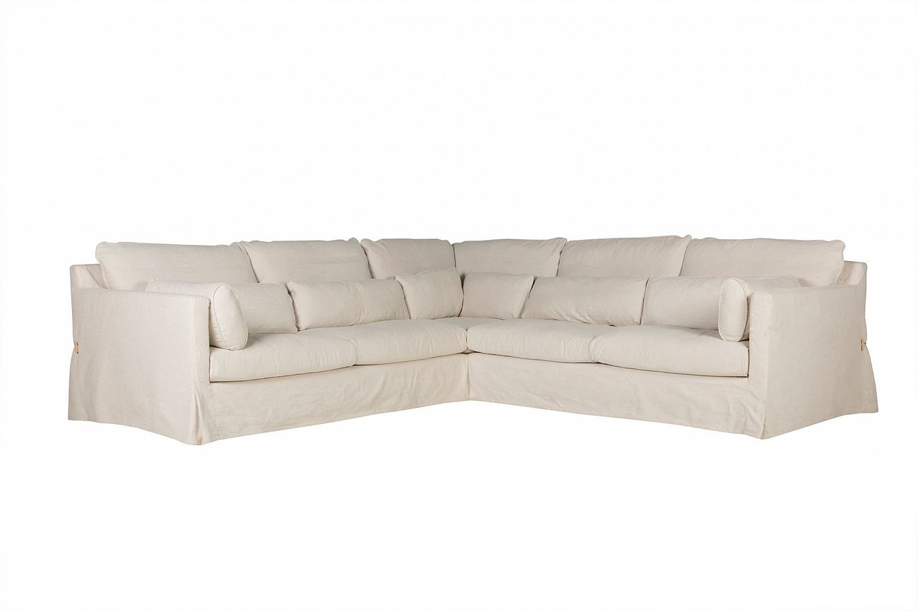 Диван Sara угловой молочный SITS ДИЗАЙНЕРСКИЕ, SARA 192331 Молочный  - Вид №1