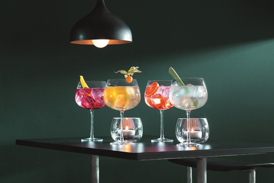 Набор из 2 круглых бокалов для коктейлей 710 мл Bar LSA INTERNATIONAL BAR 00-3863214 Прозрачный - Вид №1