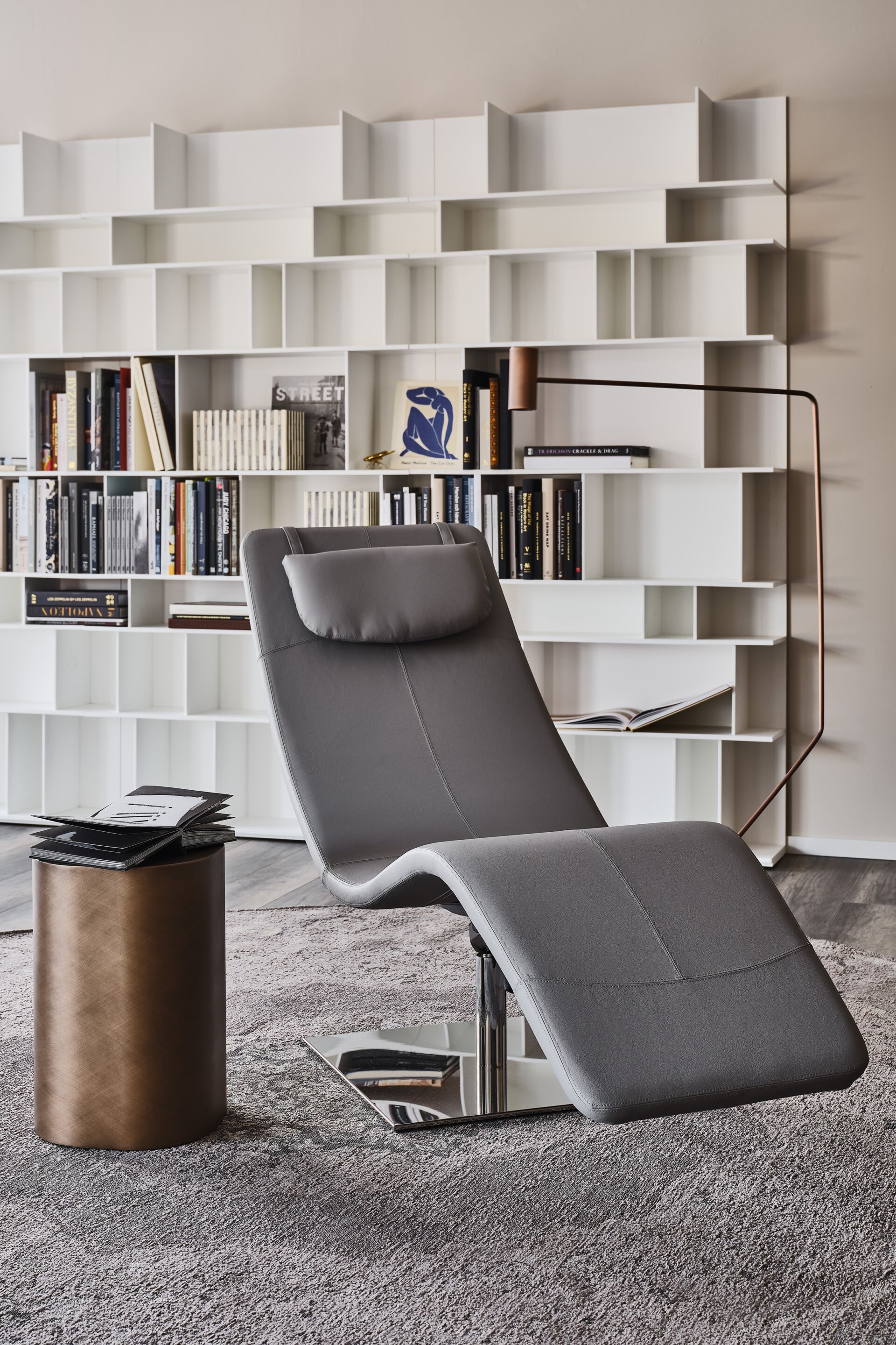 Кожаный шезлонг Cattelan italia CASANOVA ARCH-00039656 - Вид №2