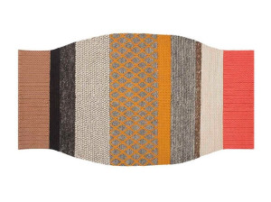 Полосатый шерстяной ковер