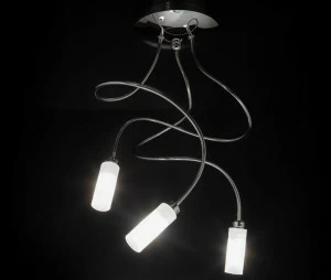 Metal Lux Потолочный светильник из хромированного металла с гибким кронштейном Free spirit