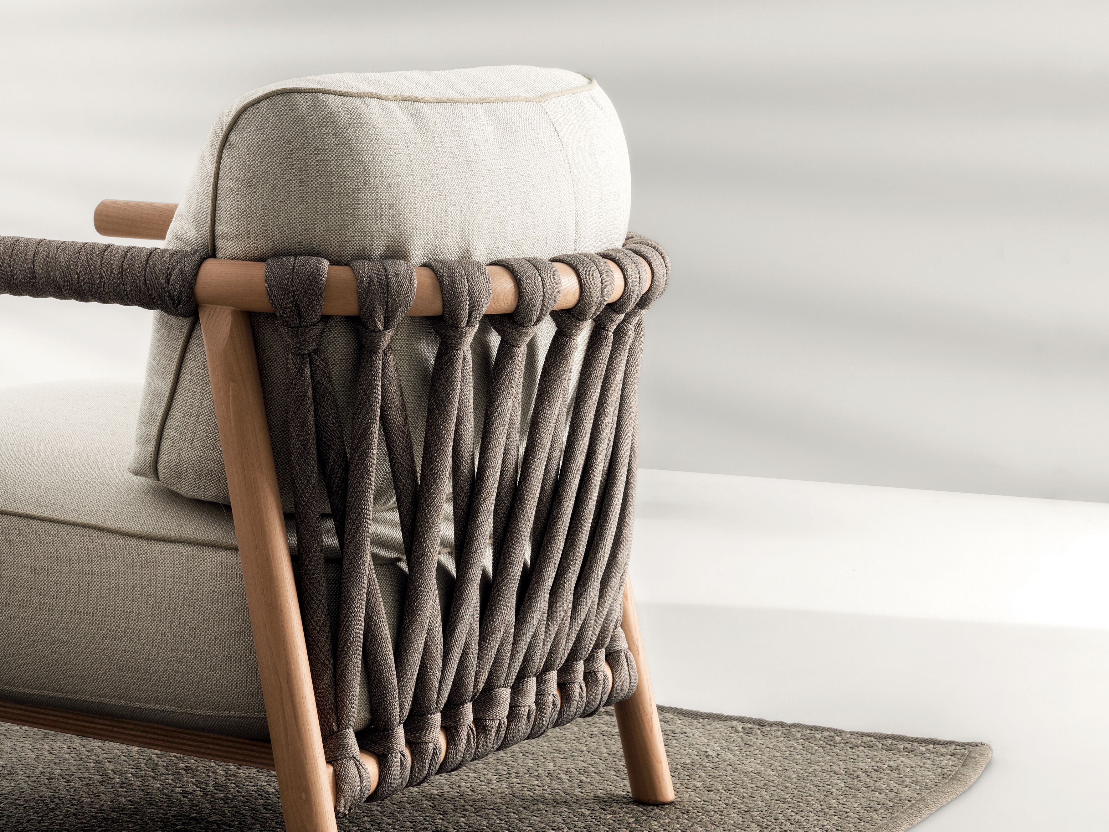 Тканевое садовое кресло с подлокотниками Ditre Italia Nathy ARCH-00036515 - Вид №2