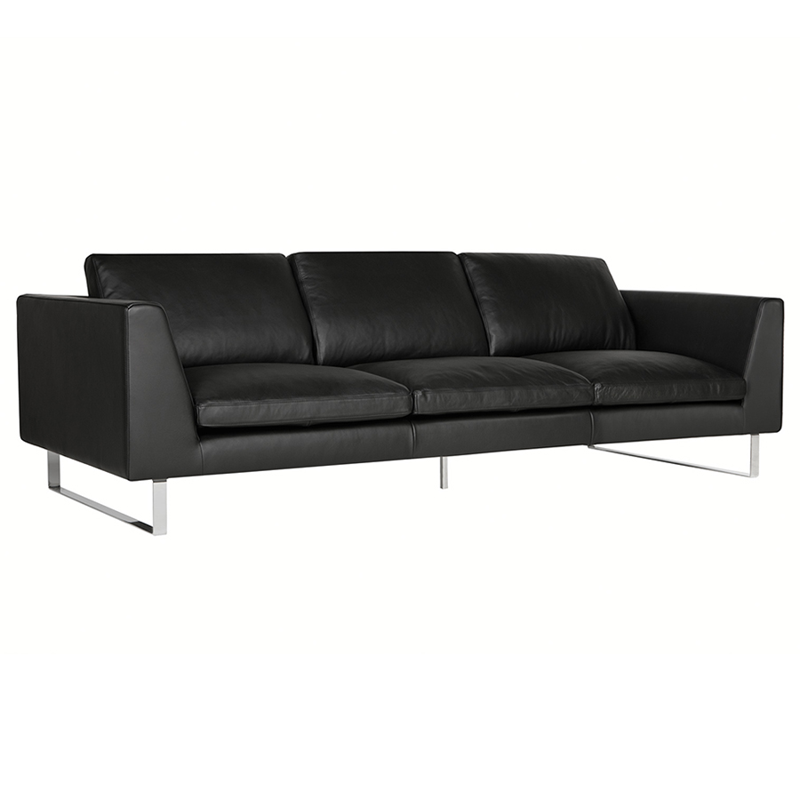 Диван Tokyo, четырехместный, черный Sits S1670 - Вид №1