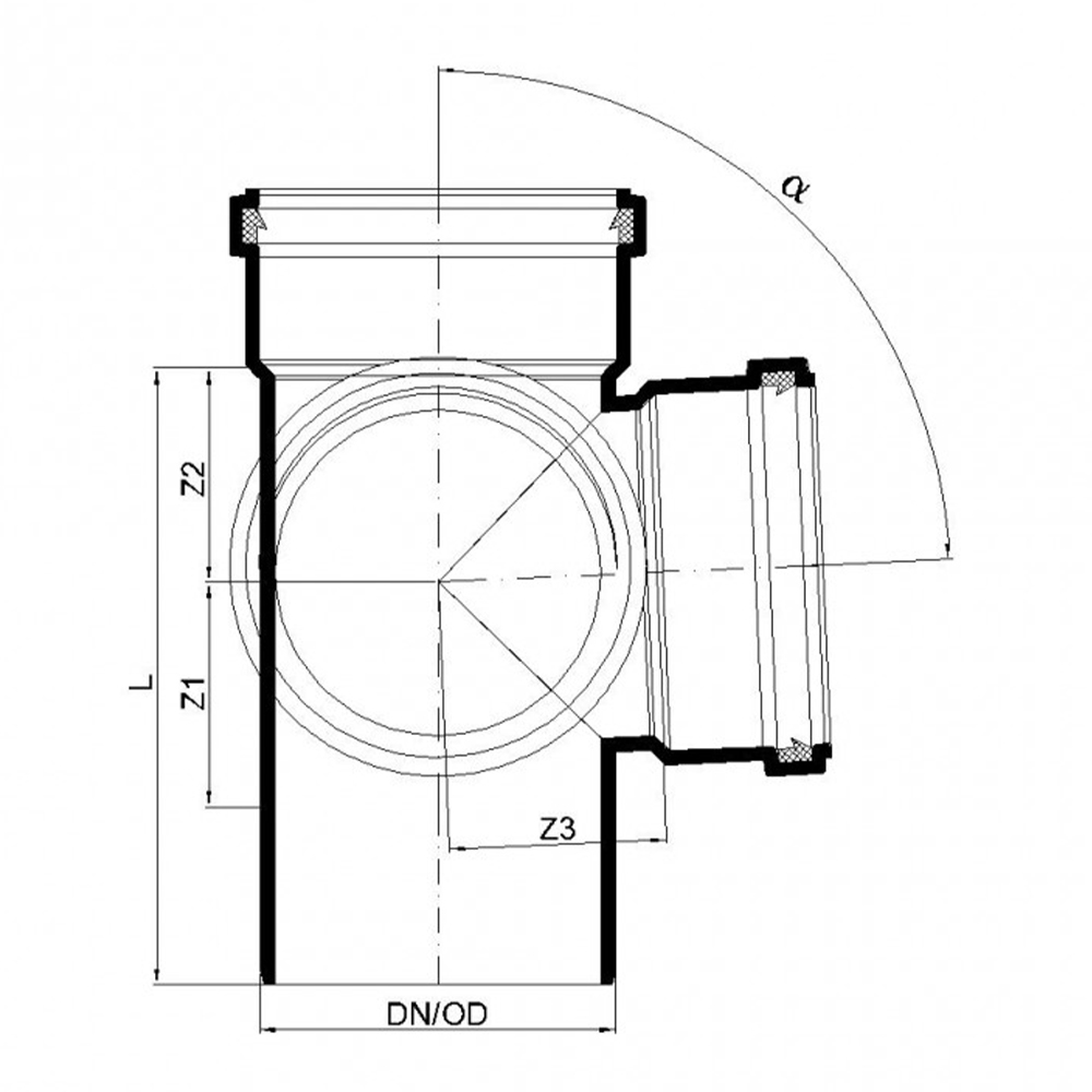 02674 Крестовины Tece  - Вид №1