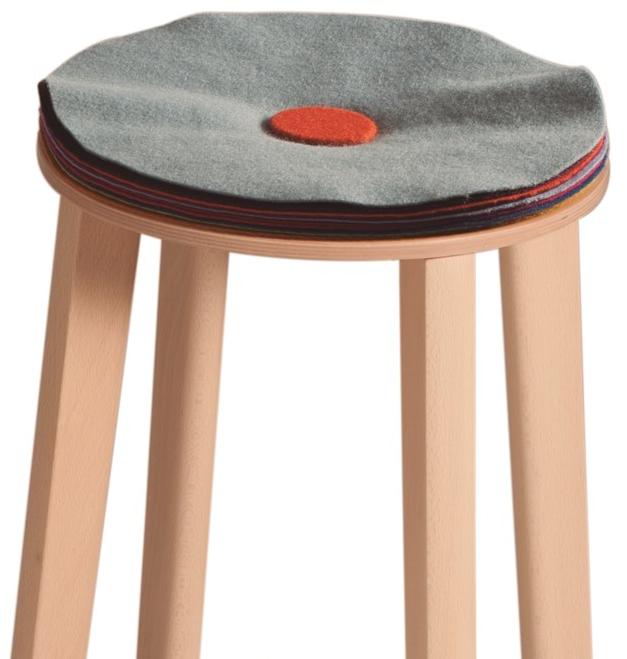 Capdell Высокий табурет со встроенной подушкой Toe Toé sun-id-1347780 - Вид №2